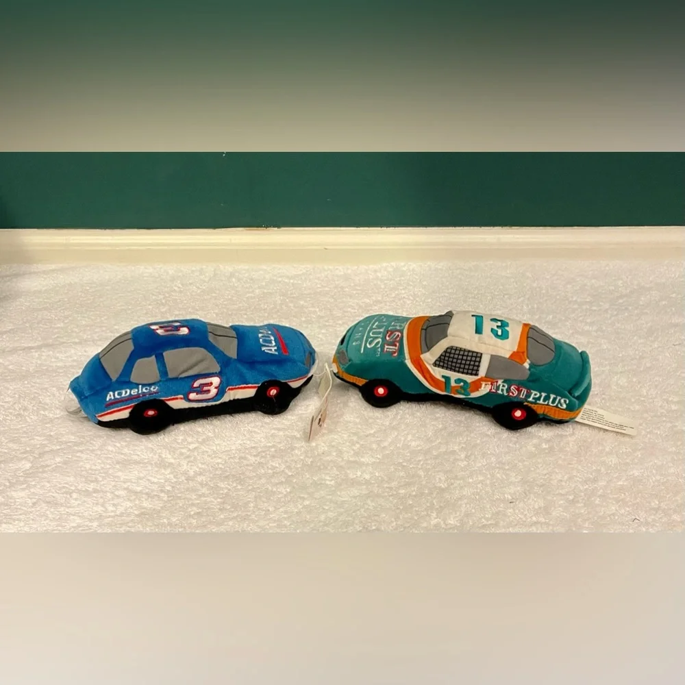Lot of 4 NASCAR Beanie Racers #3, #13, #42 & #46. Displayed only.• - Picture 4 of 12